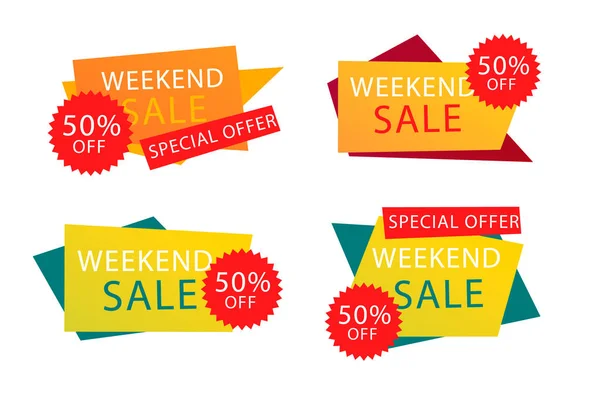 İndirim illüstrasyonlar kümesi