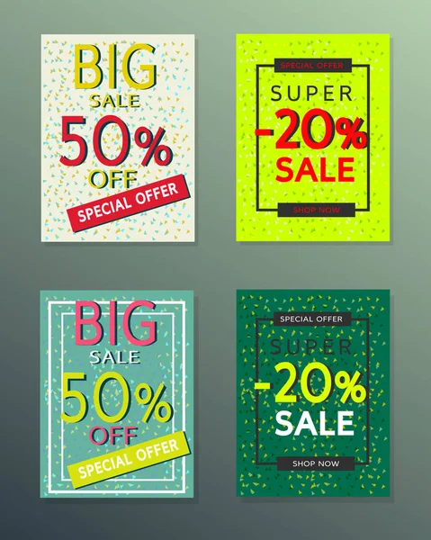 Satılık sonbahar afiş koleksiyonu