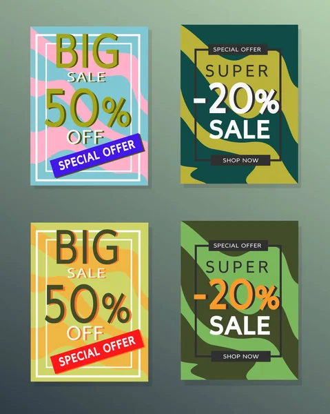 Satılık sonbahar afiş koleksiyonu