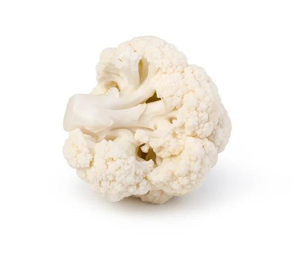 Coliflor aislada sobre fondo blanco — Foto de Stock