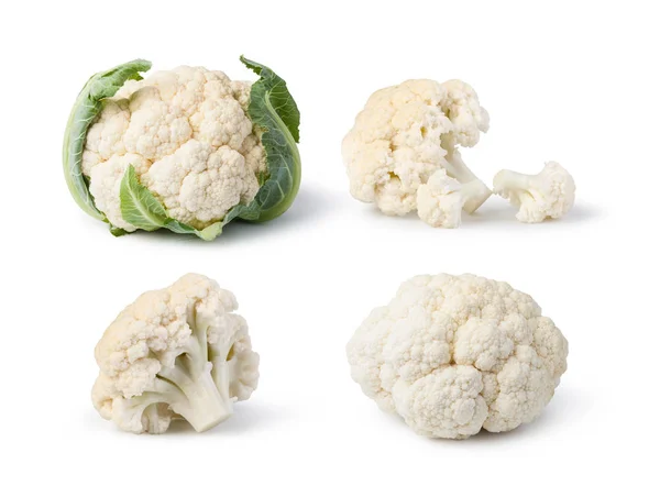 Cauliflower isolated on white background — Stock Photo, Image