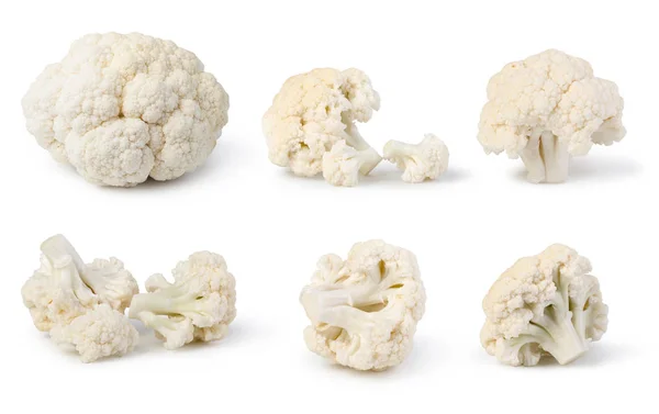 Cauliflower isolated on white background — Stock Photo, Image