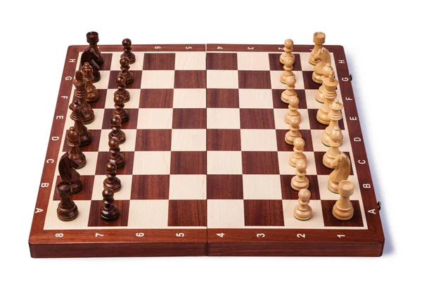 Ahşap Satranç taşları