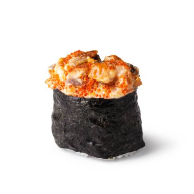 Beyaz bir arka planda Gunkan susi