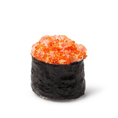 Beyaz bir arka planda Gunkan susi