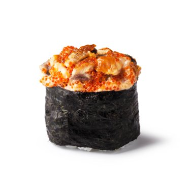 Beyaz bir arka planda Gunkan susi