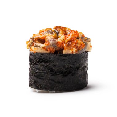 Beyaz bir arka planda Gunkan susi