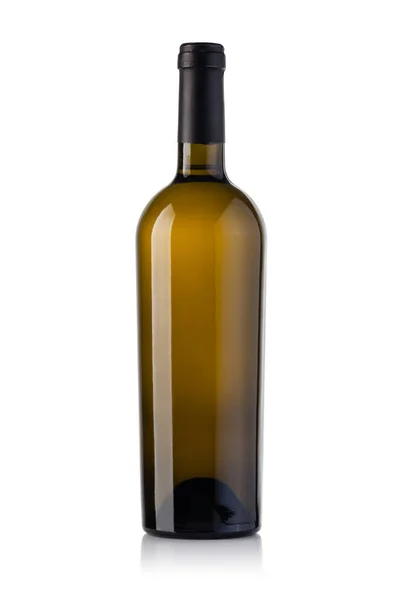 Weißweinflasche — Stockfoto