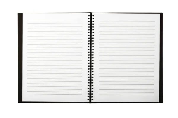 Açık boş sayfa defter — Stok fotoğraf