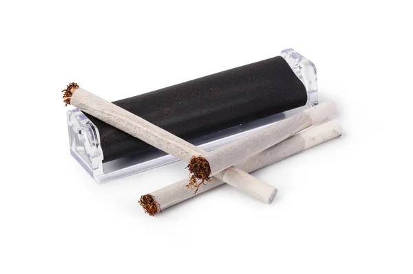 Hand rolled cigarettes — Stock Photo, Image