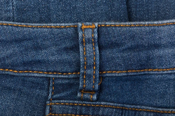 Закрыть текстуру джинсов - модный фон — стоковое фото