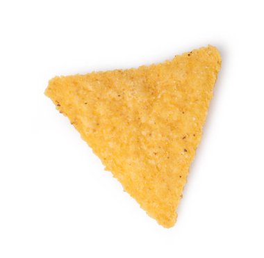 Beyaz arka plan üzerinde cips cips