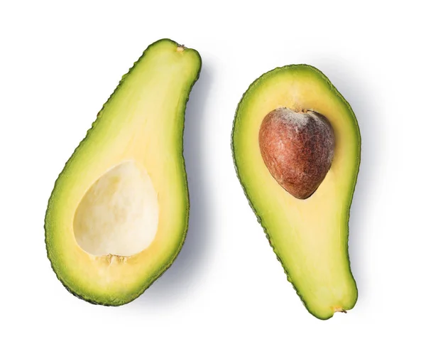 Avocado isolated on white — Stock Photo, Image