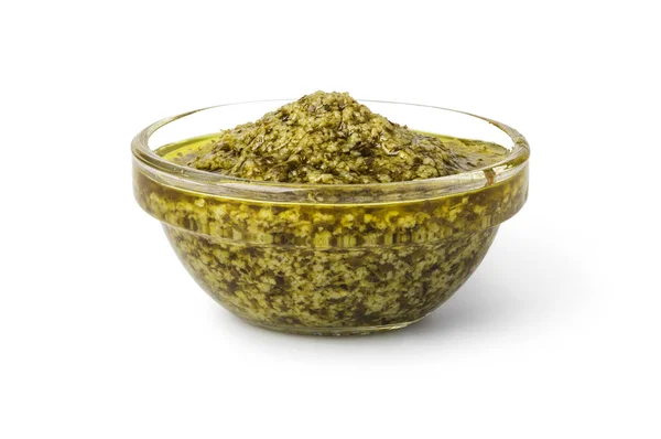 Tigela com pesto — Fotografia de Stock