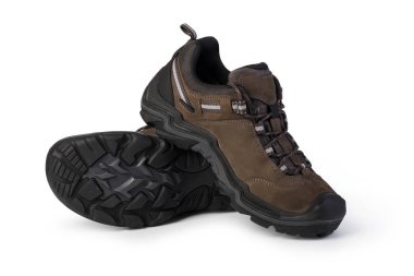 Beyaz arka plan üzerinde izole iş boots