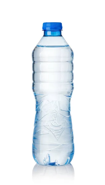 Water bottles isolated on white background — Stock Photo, Image