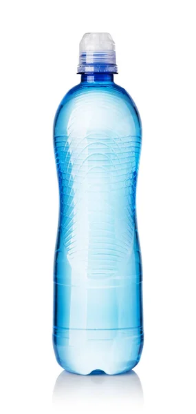 Μπουκάλια νερού που απομονώνονται σε λευκό φόντο — ストック写真
