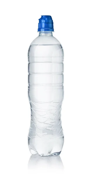 Μπουκάλια νερού που απομονώνονται σε λευκό φόντο — ストック写真