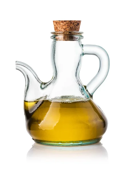 Olívaolaj üvegben — Stock Fotó