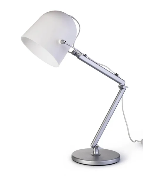 Bureaulamp geïsoleerd op wit — Stockfoto