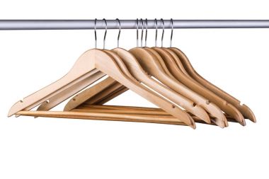 Askı beyaz bir arka plan üzerinde