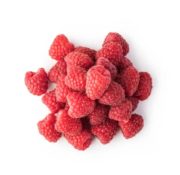 Ripe raspberry isolated on white background — Stock Photo, Image