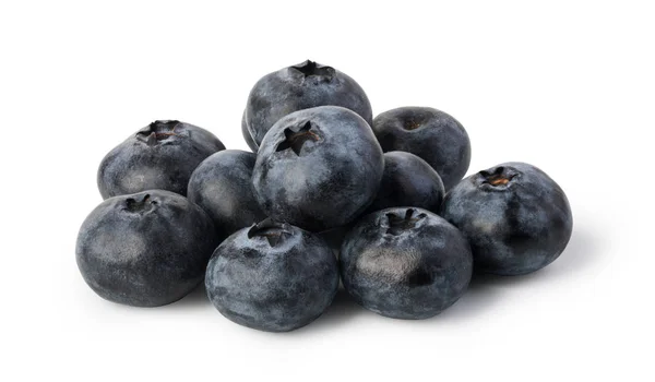 Blueberry. Fresh berries isolated on white background. — Stock Photo, Image