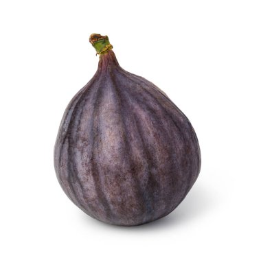 Beyaz arkaplanda taze incir