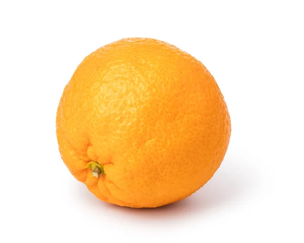 Mogen mandarin isolerad på vit bakgrund — Stockfoto