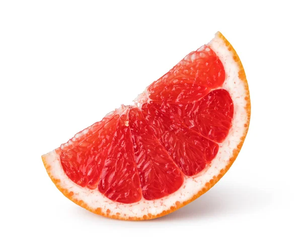 Grapefruit Citrusvruchten Geïsoleerd Witte Achtergrond — Stockfoto
