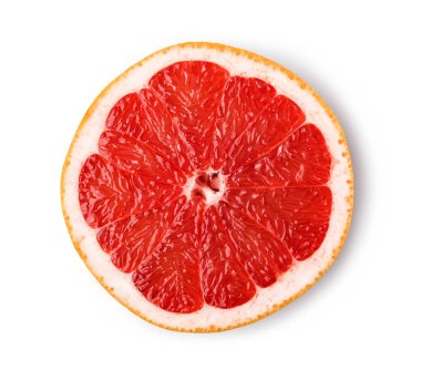 greyfurt narenciye meyvesi beyaz arkaplanda izole