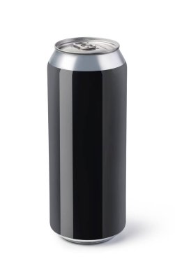 alüminyum kutu beyaz arkaplanda izole edilebilir.