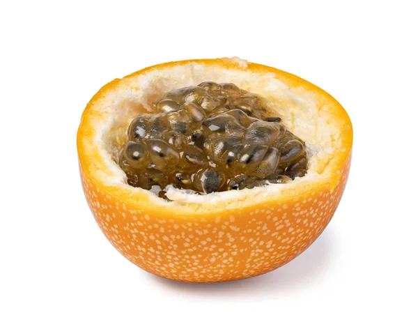 Granadilla no fundo branco — Fotografia de Stock