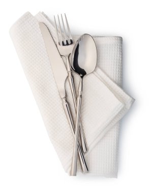 Çatal, bıçak ve kaşık.