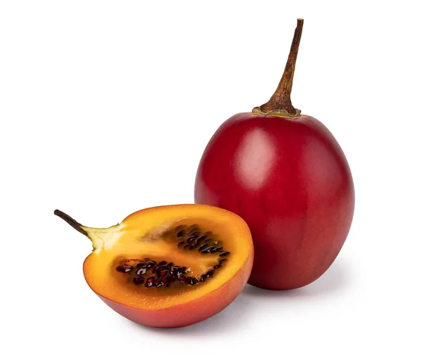 Tamarillo pada latar belakang putih — Stok Foto