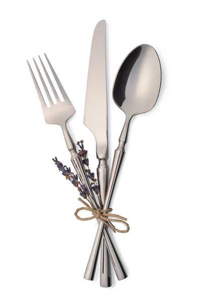 Fork, Knife and Spoon — Stock Photo, Image