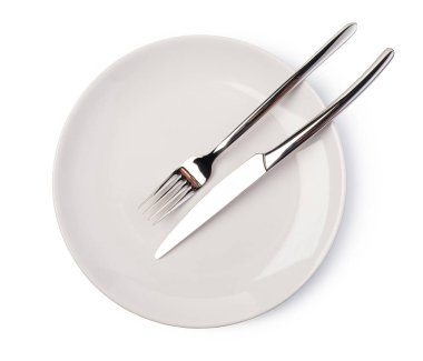tabak ve çatal bıçak takımı