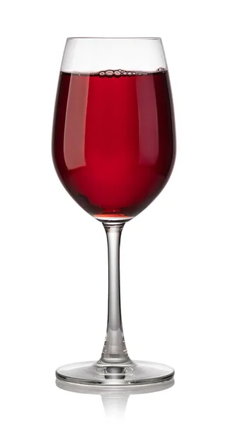 Glas Rotwein — Stockfoto