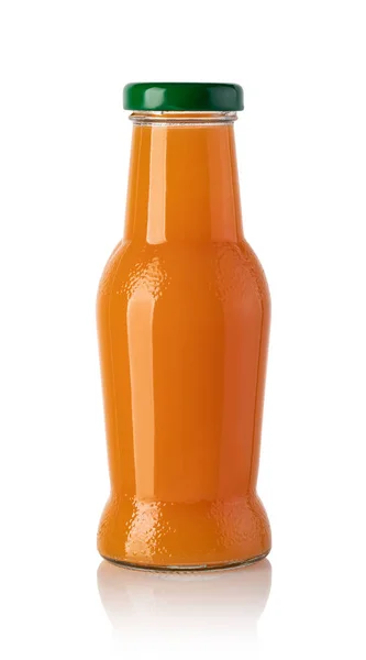 Üveg narancslé — Stock Fotó