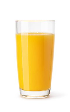 Bir bardak mango suyu.