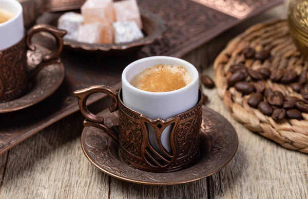 Турецьку каву — стокове фото