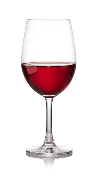 Glas Rotwein — Stockfoto