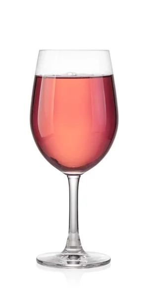 Verre de vin de rose — Photo