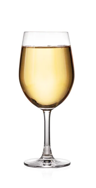 Glas witte wijn — Stockfoto