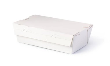 kağıt torba beyaz bir arkaplanda izole