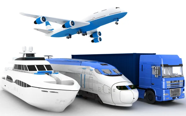 Illustration de transport 3d — Photo