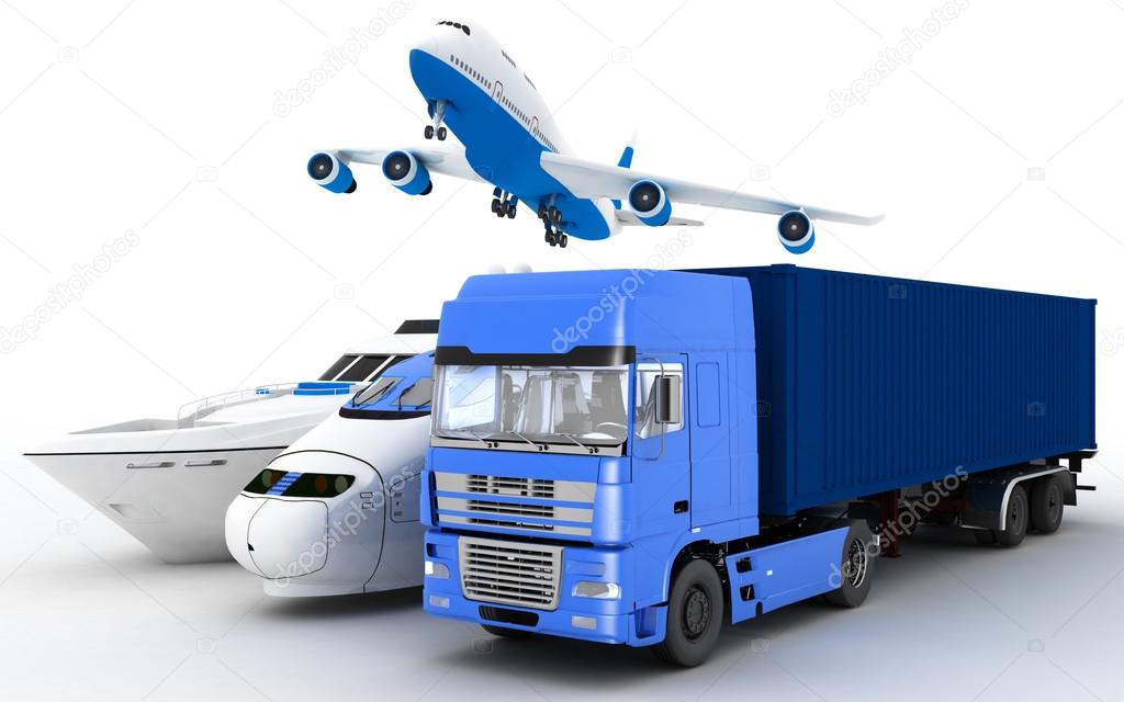 3d Transport illustration