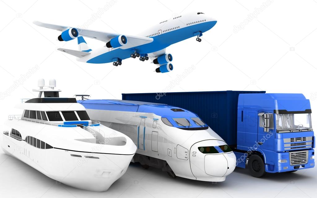 3d Transport illustration