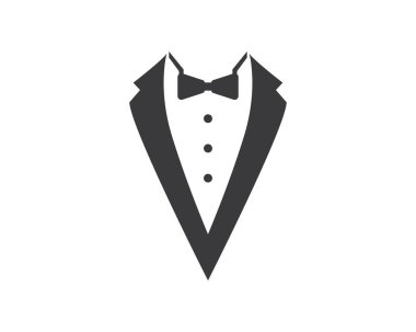 Smokin adam logosu tasarımı vektör çizimi