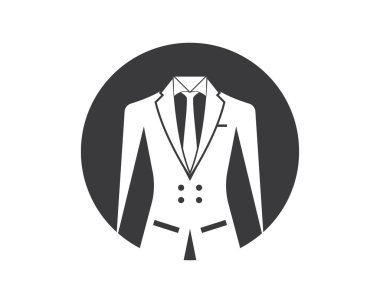 Smokin adam logosu tasarımı vektör çizimi